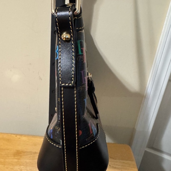 Dooney & Bourke Multicolor Logo Shoulder Bag - Picture 3 of 11